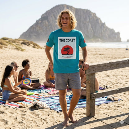 Urban Underground Collection - Skyline Series, "THE COAST" Graphic T Shirt — CP|C Elite