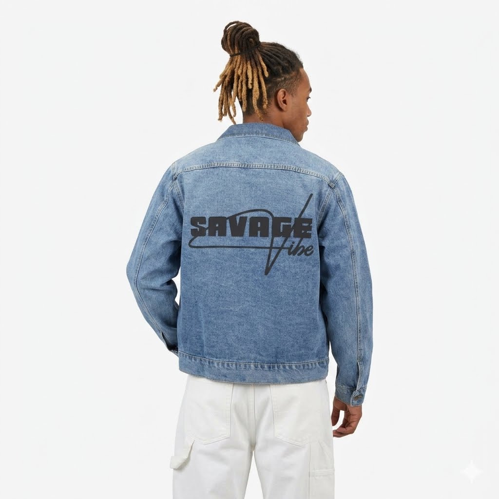 Urban Underground Collection | Savage Vibe Series - Savage Vibe Denim Jean Jacket – CaliPride Clothing
