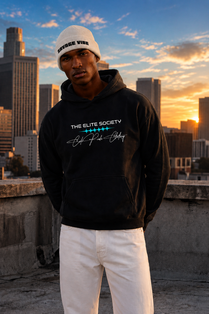 Urban Underground Collection - Savage Vibe, Cuff Beanie, Embroidered Streetwear Knit Hat - CaliPride Clothing