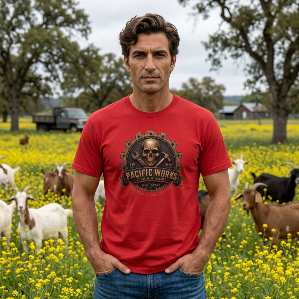 Pacific Works Collection - Signature Logo Graphic T-Shirt — CaliPride Clothing