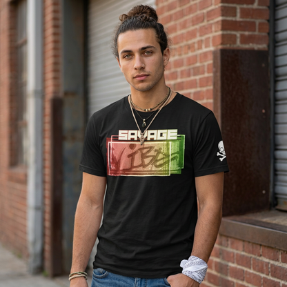 Urban Underground Collection - Distorted Savage Vibe, Graphic T Shirt - CaliPride Clothing