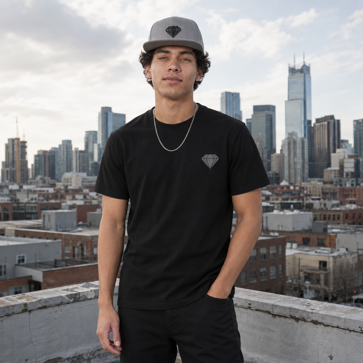 Urban Underground Collection - Diamond Logo, Graphic T-Shirt - CaliPride Clothing