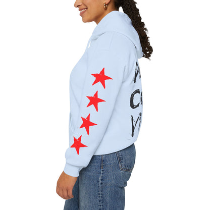 'West Coast Vibe' Graphic Hoodie w Stars - Multiple colors | CaliPride Clothing