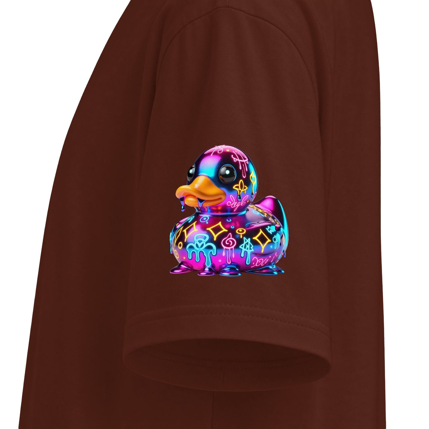 Urban Underground Collection - Neon Drip, Rub'a Ducky, Graphic 4-way T Shirt - CaliPride Clothing