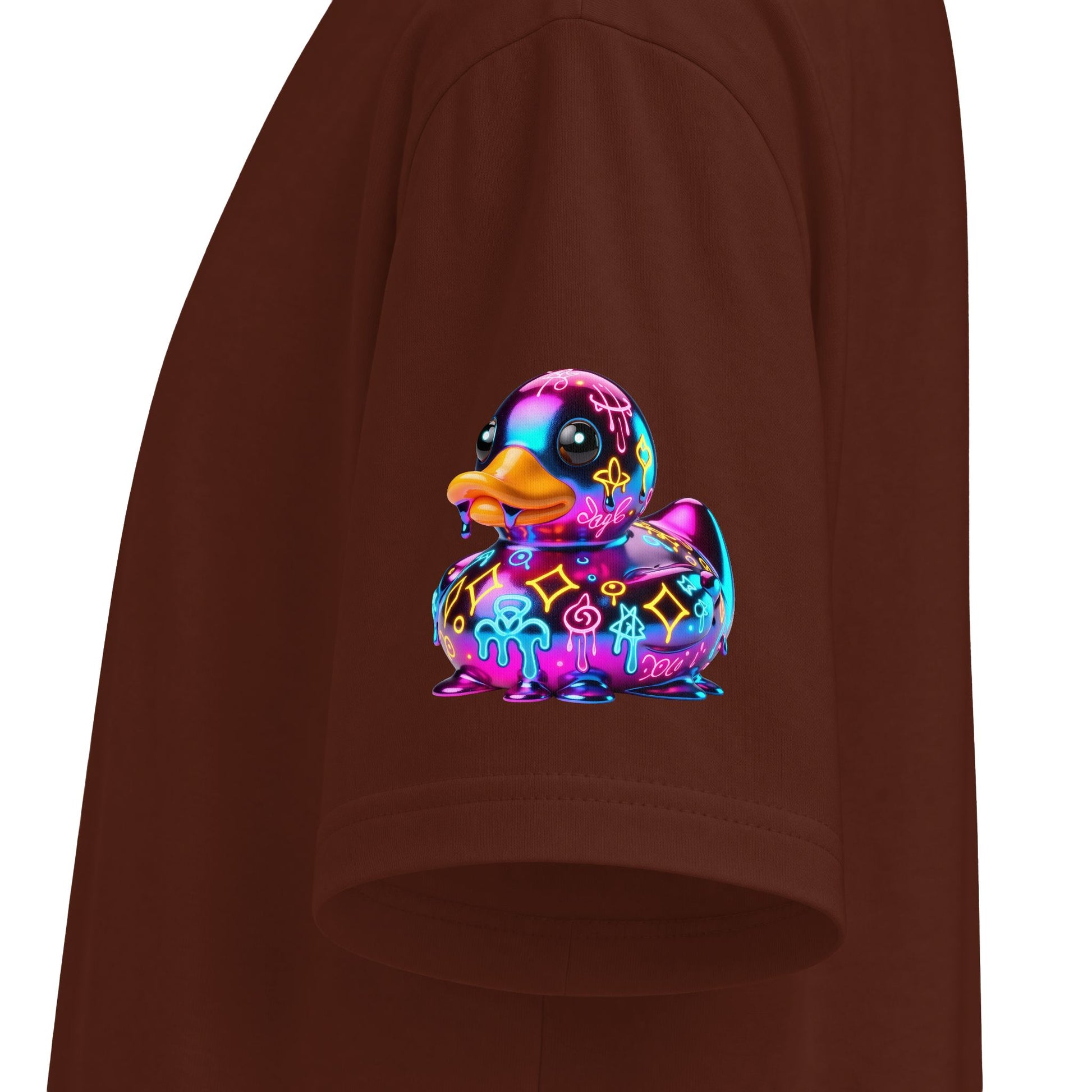Urban Underground Collection - Neon Drip, Rub'a Ducky, Graphic 4-way T Shirt - CaliPride Clothing