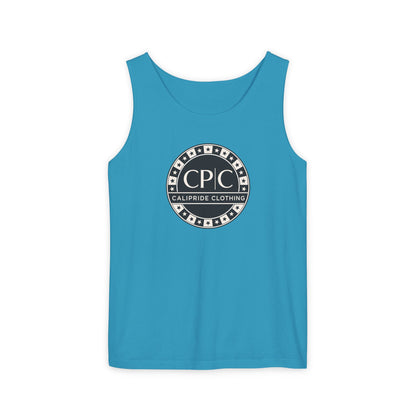 Surf & Beach Collection - Iconic CaliPride Clothing Signature Logo, Tank Top - CaliPride Clothing