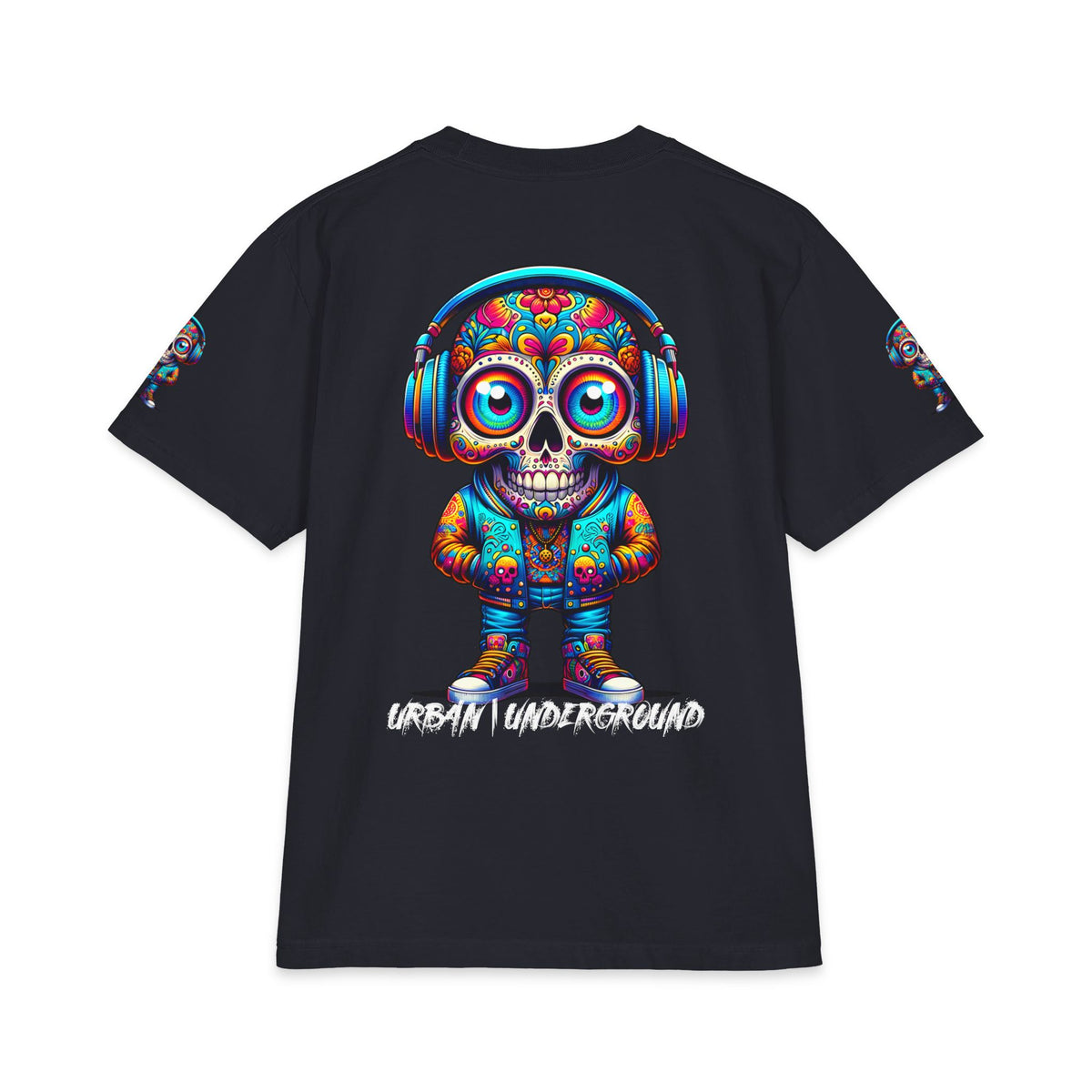 Urban Underground Collection - Neon Drip, Lil' Sugar, Graphic 4-way T Shirt - CaliPride Clothing