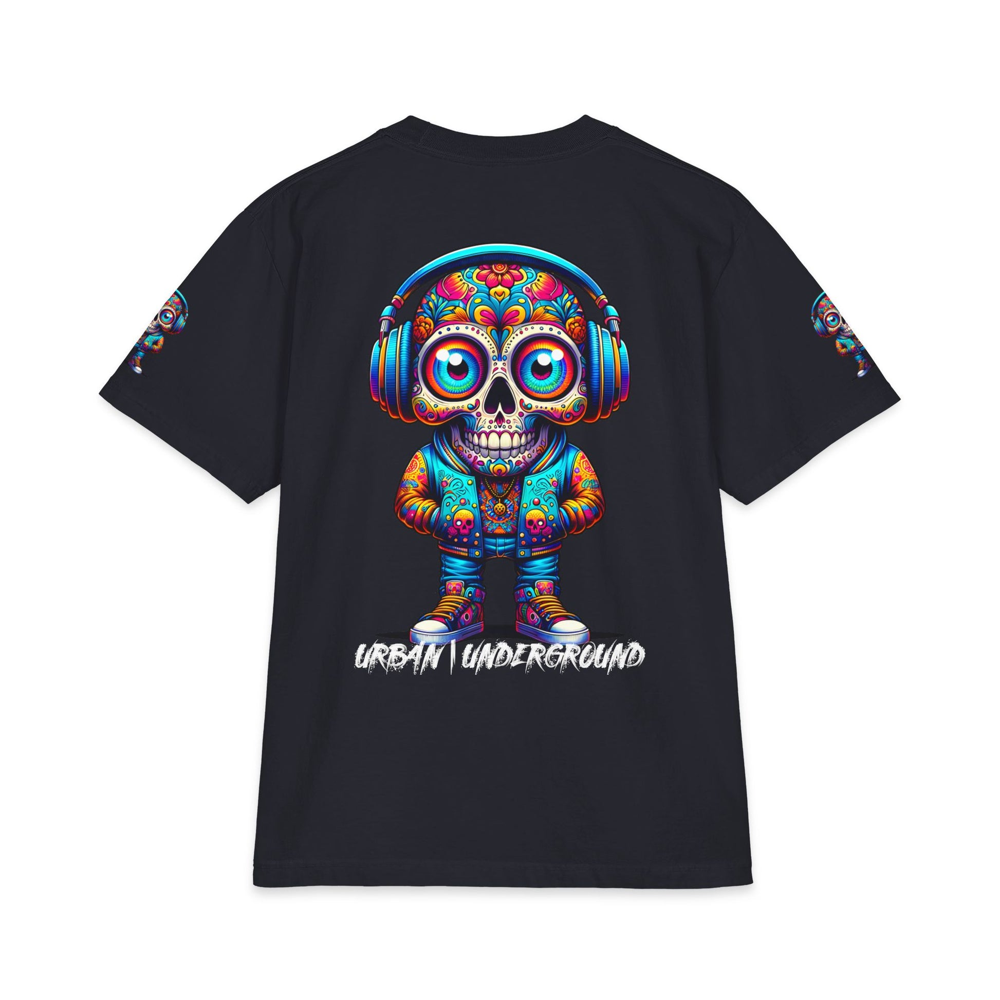 Urban Underground Collection - Neon Drip, Lil' Sugar, Graphic 4-way T Shirt - CaliPride Clothing