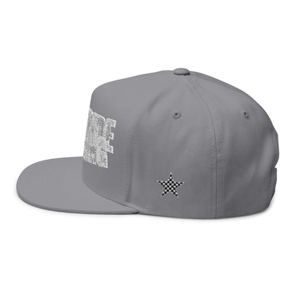 Skate & Surf Collection - CaliPride Clothing Stamp, Flat Bill Snapback, Embroidered - CaliPride Clothing