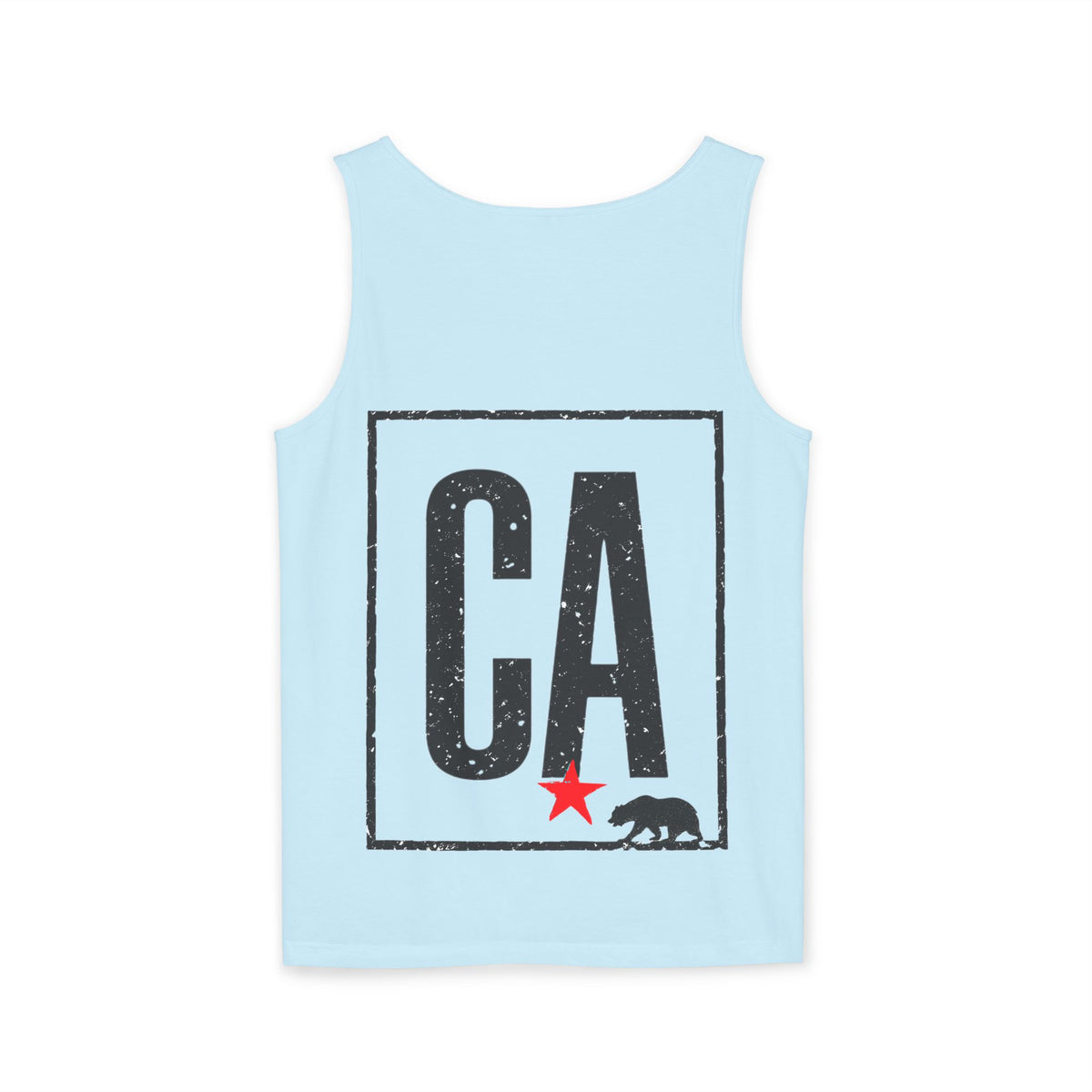 Surf & Beach Collection - CA State Bear, Tank Top | CaliPride Clothing