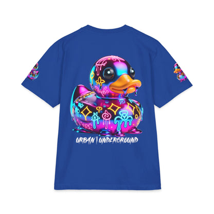 Urban Underground Collection - Neon Drip, Rub'a Ducky, Graphic 4-way T Shirt - CaliPride Clothing