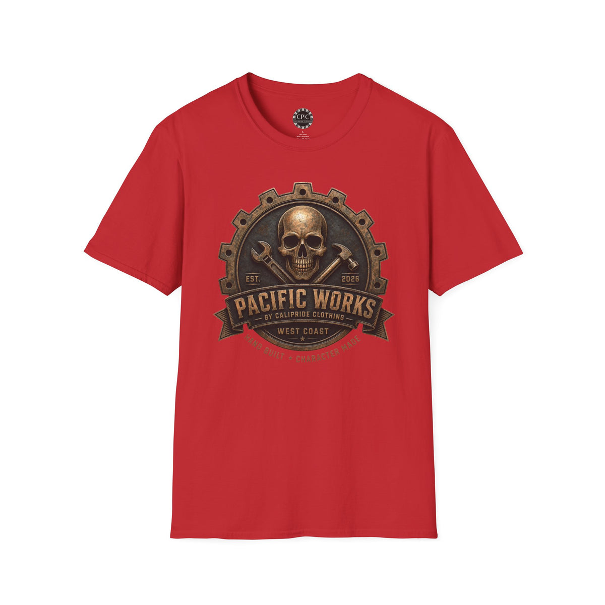 Pacific Works Collection - Signature Logo Graphic T-Shirt — CaliPride Clothing