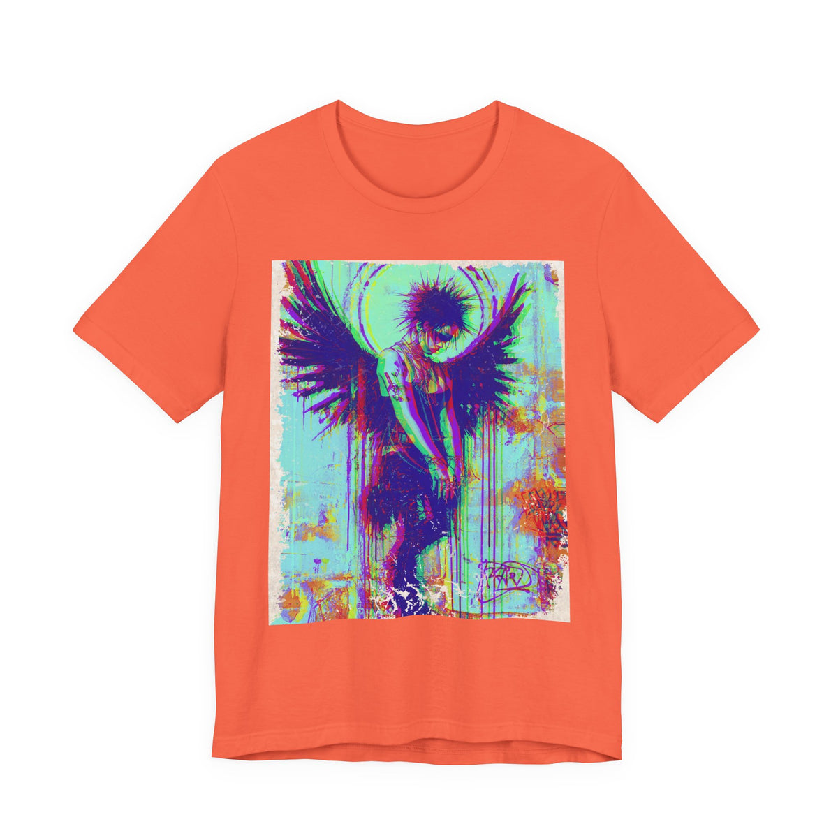 Punk Resurrected Collection - Fallen Angel, Graphic T - Shirt - CaliPride Clothing