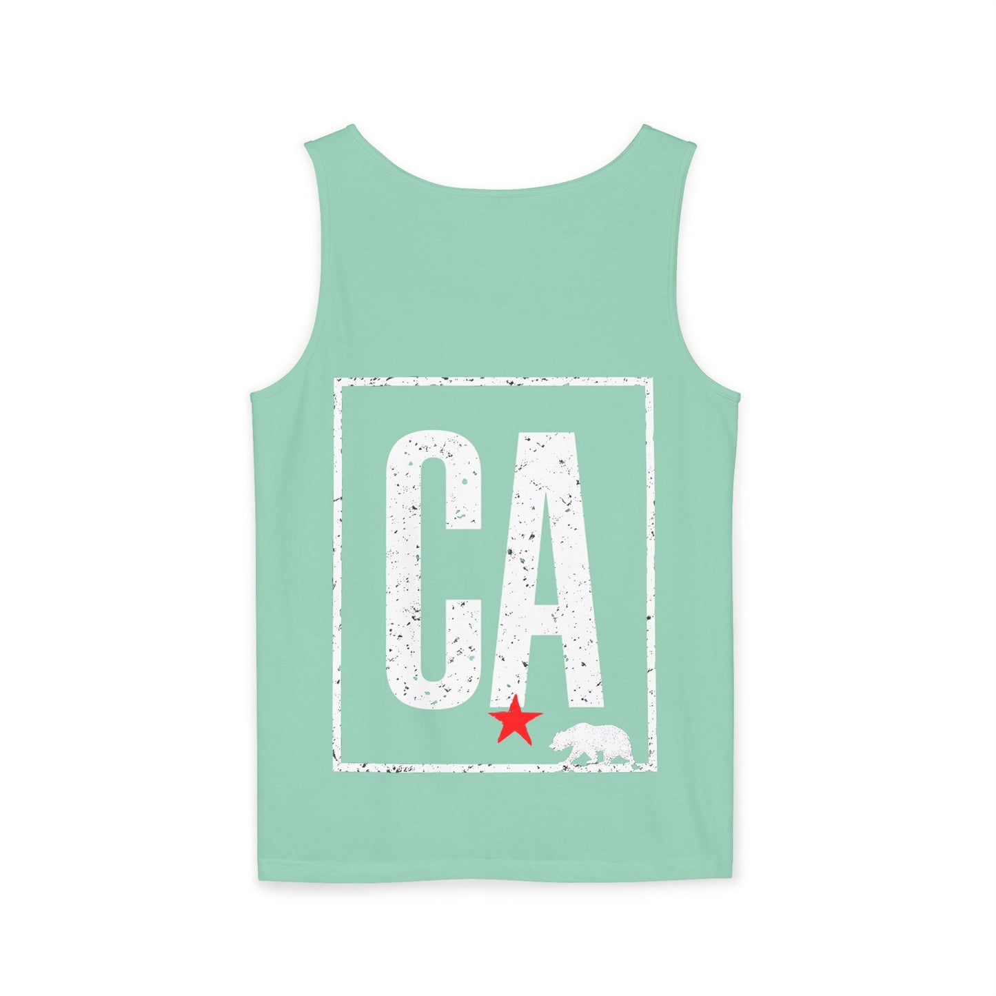 Surf & Beach Collection - CA State Bear, Tank Top | CaliPride Clothing