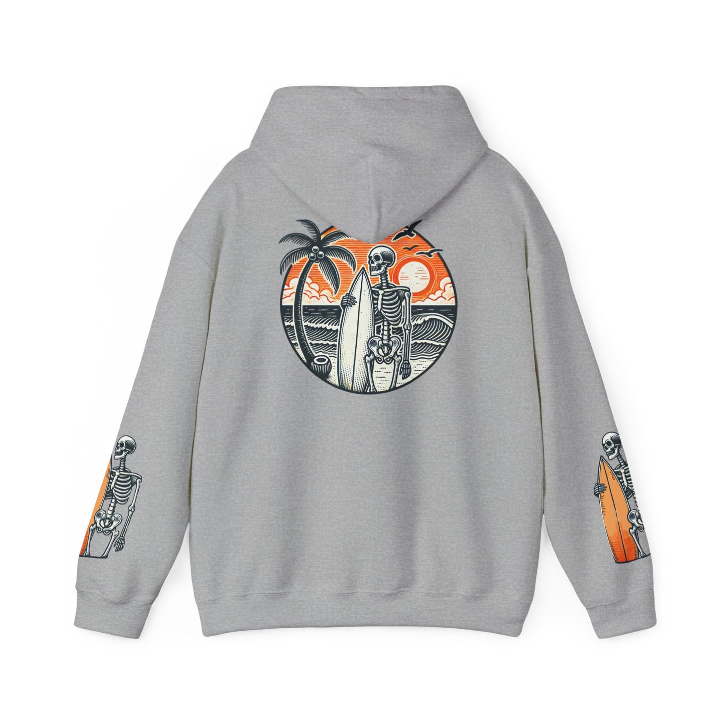 Surf & Beach Collection - Even After Death, I Ride, Premium Hoodie - CaliPride Clothing