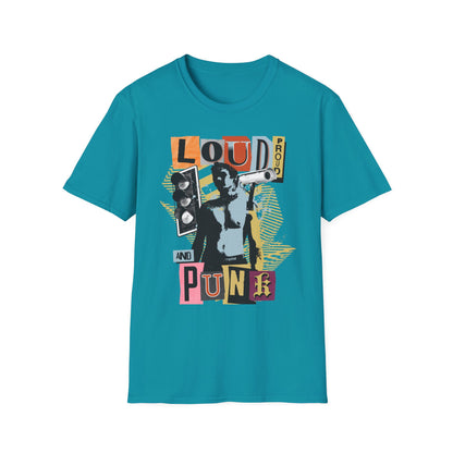 Punk - 'Loud Proud and Punk' Graphic T-Shirt