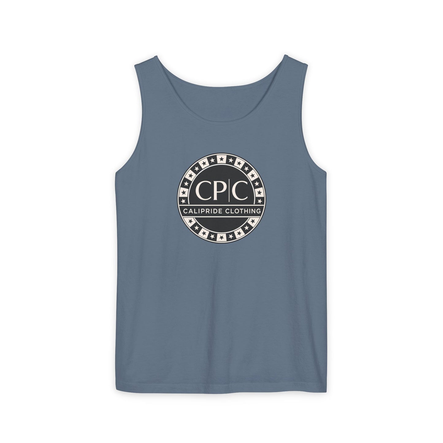 Surf & Beach Collection - Iconic CaliPride Clothing Signature Logo, Tank Top - CaliPride Clothing