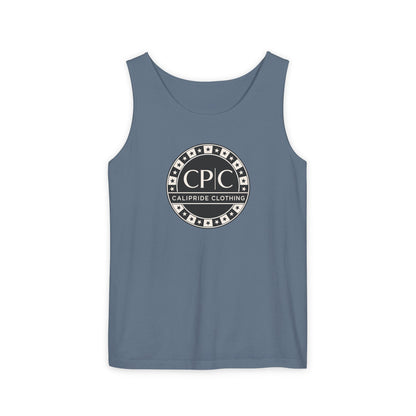 Surf & Beach Collection - Iconic CaliPride Clothing Signature Logo, Tank Top - CaliPride Clothing