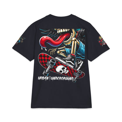 Urban Underground Collection - Neon Drip, Tongue Out, Graphic 4-way T Shirt - CaliPride Clothing