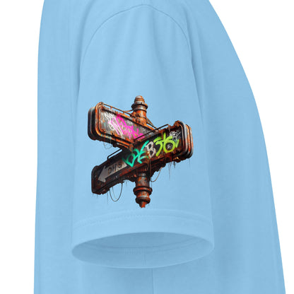 Urban Underground Collection - Neon Drip, Skateboard, Graphic 4-way T Shirt - CaliPride Clothing