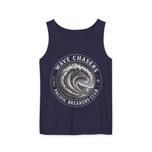 Surf & Beach Collection | Ocean Vibes Series - Wave Chasers, Tank top - CaliPride Clothing