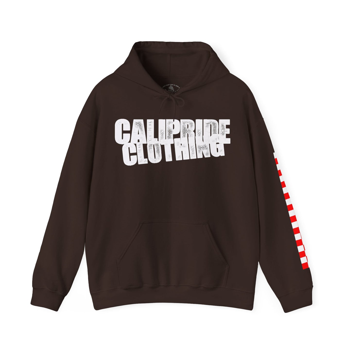 Skate & Surf Collection - Ocean Wave & Checkers Burst, Graphic Hoodie - CaliPride Clothing