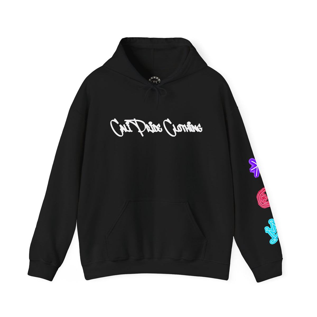 Skate & Surf Collection - Neon Skizzy Skater Graphic Hoodie, multiple colors | CaliPride Clothing