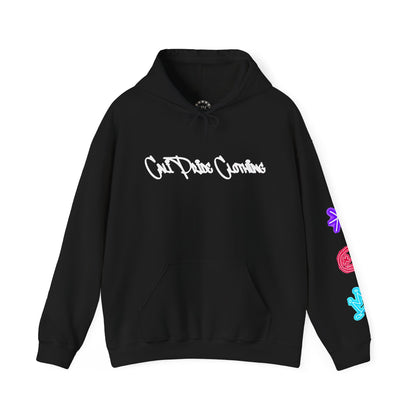Skate & Surf Collection - Neon Skizzy Skater Graphic Hoodie, multiple colors | CaliPride Clothing