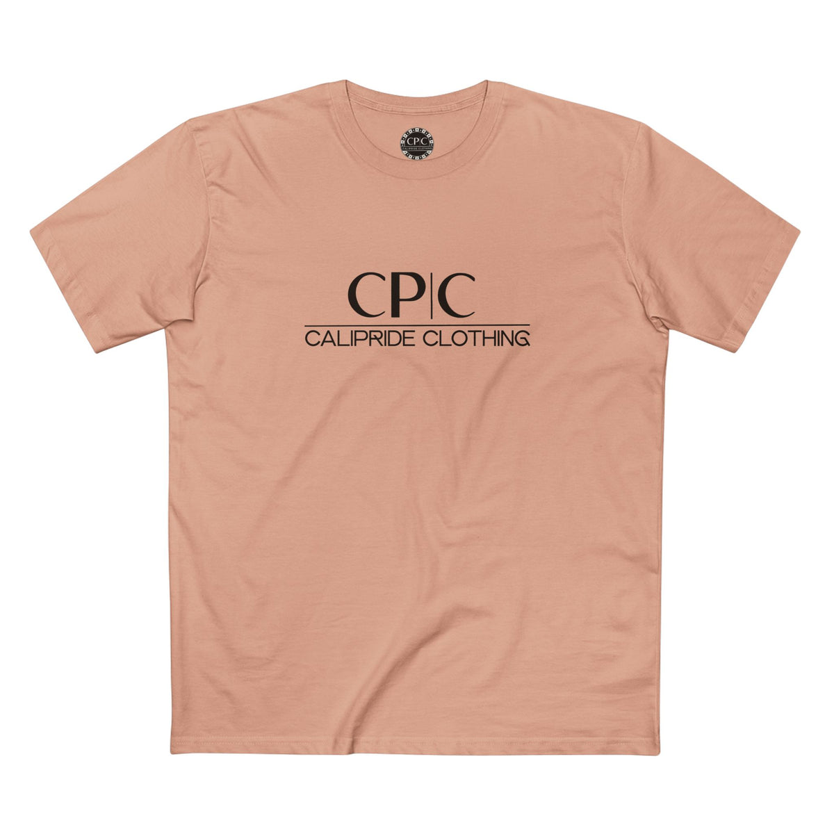 The Elite Collection - Signature Essentials, CP | C, Premium T-Shirt, black logo - CaliPride Clothing