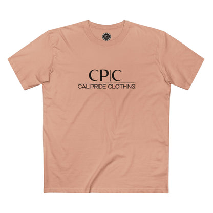 The Elite Collection - Signature Essentials, CP | C, Premium T-Shirt, black logo - CaliPride Clothing