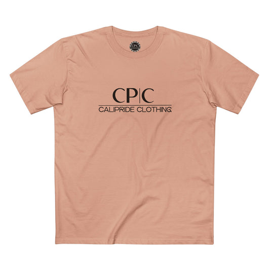 The Elite Collection - Signature Essentials, CP | C, Premium T-Shirt, black logo - CaliPride Clothing