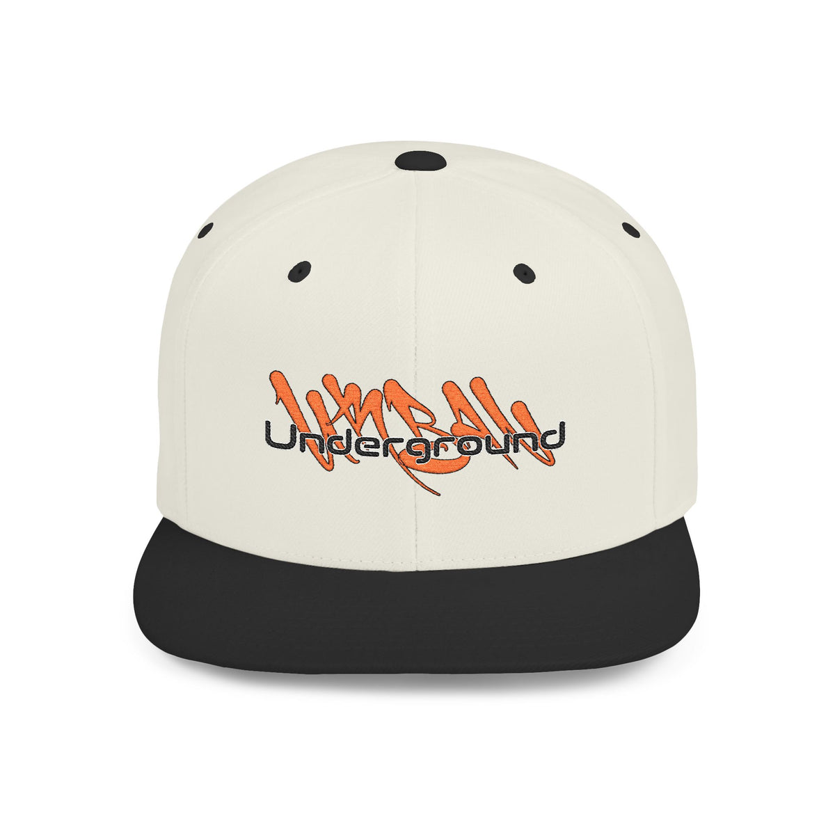 Copy of Urban Underground Collection - Underground, Flat Bill Snapback, Hat - Embroidered - CaliPride Clothing