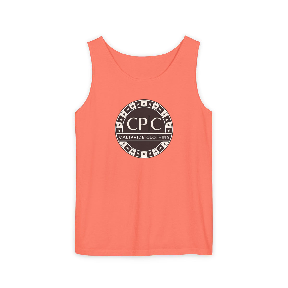 Surf & Beach Collection - Iconic CaliPride Clothing Signature Logo, Tank Top - CaliPride Clothing