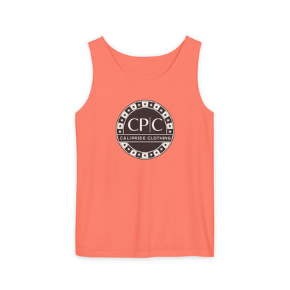 Surf & Beach Collection - Iconic CaliPride Clothing Signature Logo, Tank Top - CaliPride Clothing