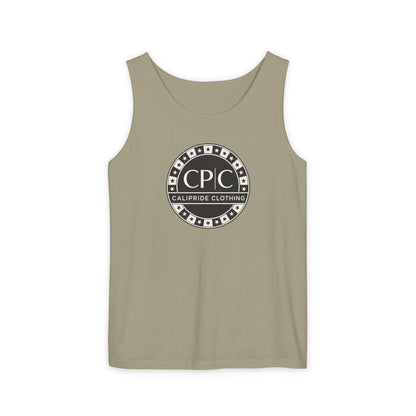 Surf & Beach Collection - Iconic CaliPride Clothing Signature Logo, Tank Top - CaliPride Clothing