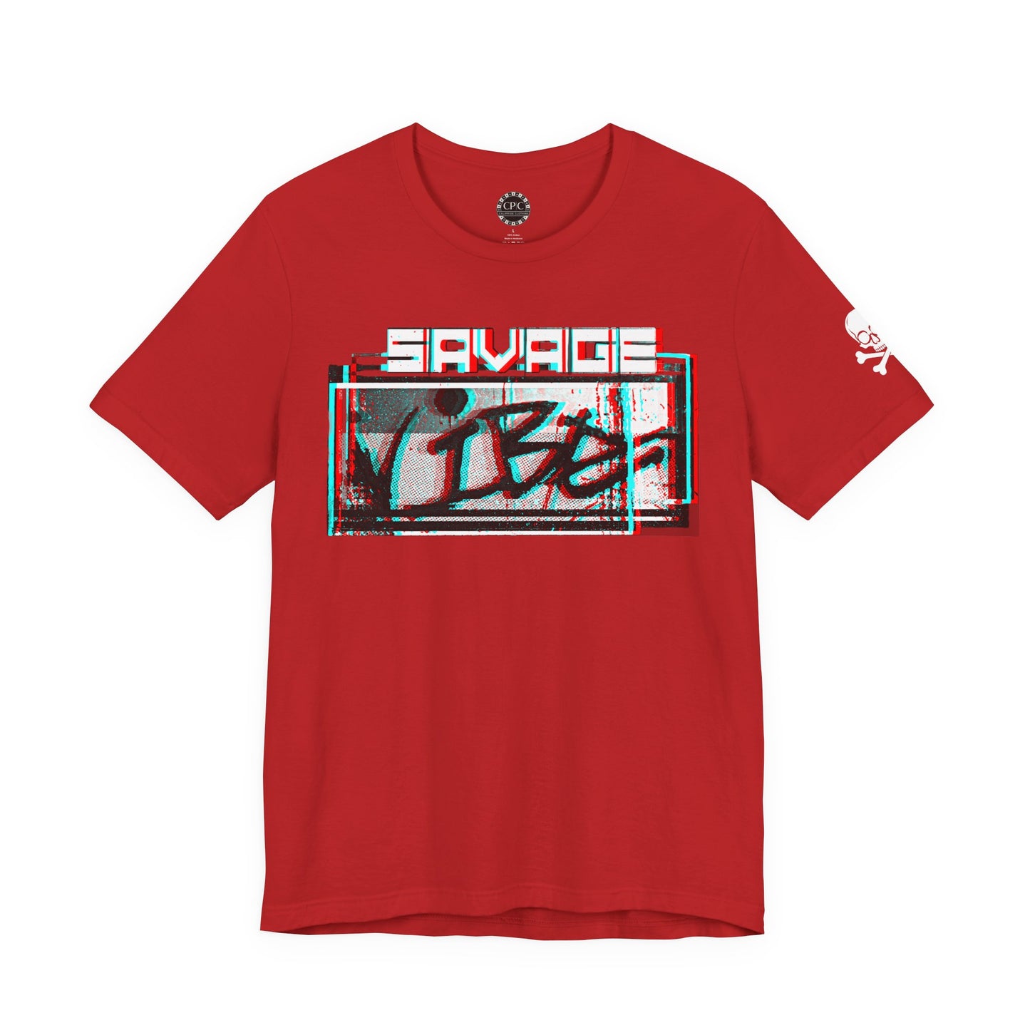 Urban Underground Collection - Distorted Savage Vibe, Graphic T Shirt - CaliPride Clothing