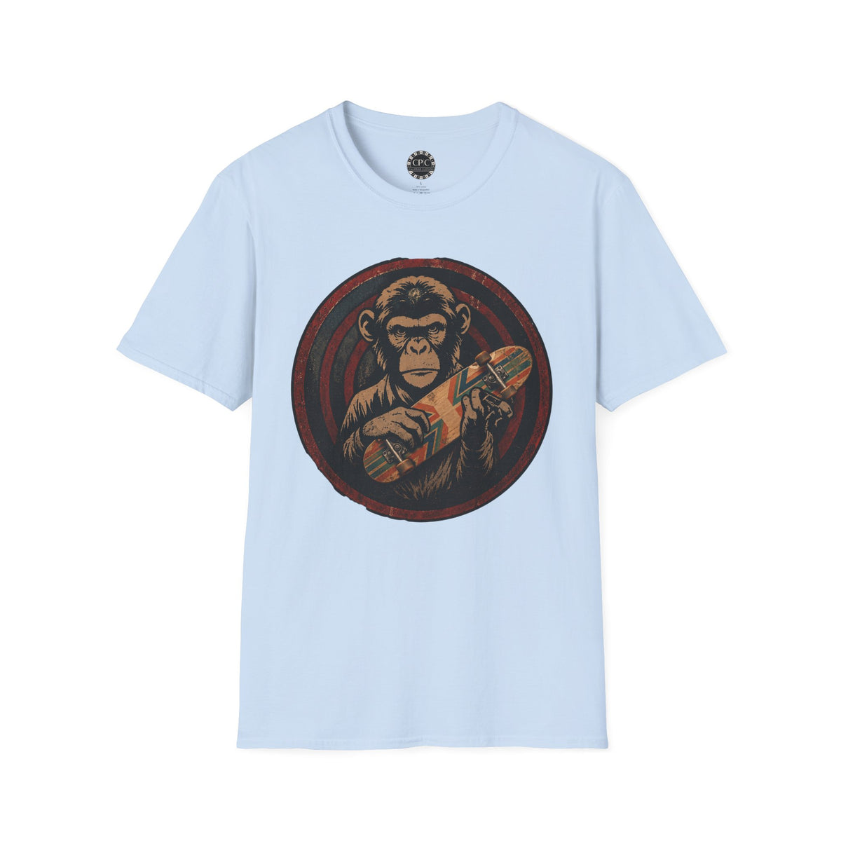 Pacific Works Collection - Chimpin' Around Graphic T-Shirt — CaliPride Clothing