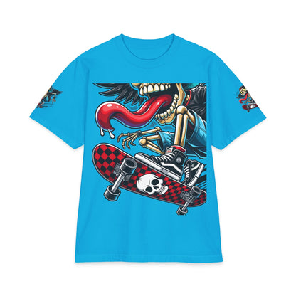 Urban Underground Collection - Neon Drip, Tongue Out, Graphic 4-way T Shirt - CaliPride Clothing