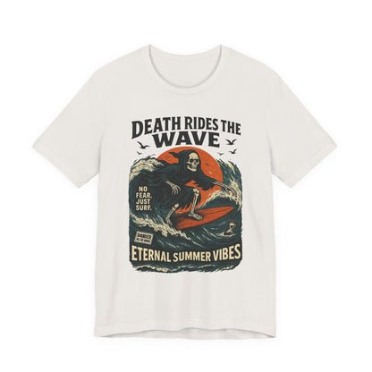 Urban Underground Collection - Death Rides the Wave Graphic T-Shirt - CaliPride Clothing