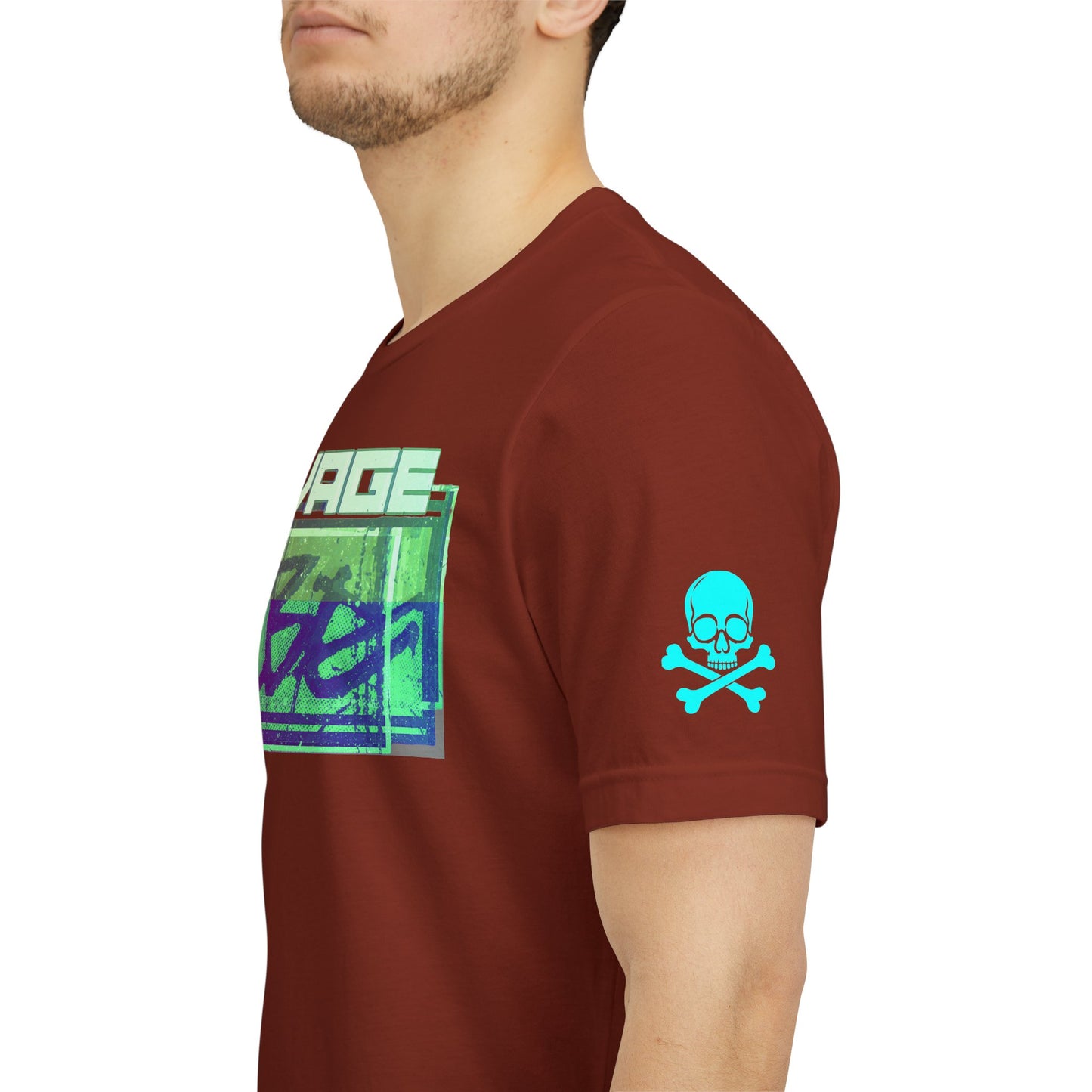 Urban Underground Collection - Distorted Savage Vibe, Graphic T Shirt - CaliPride Clothing