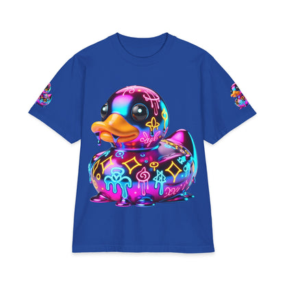 Urban Underground Collection - Neon Drip, Rub'a Ducky, Graphic 4-way T Shirt - CaliPride Clothing