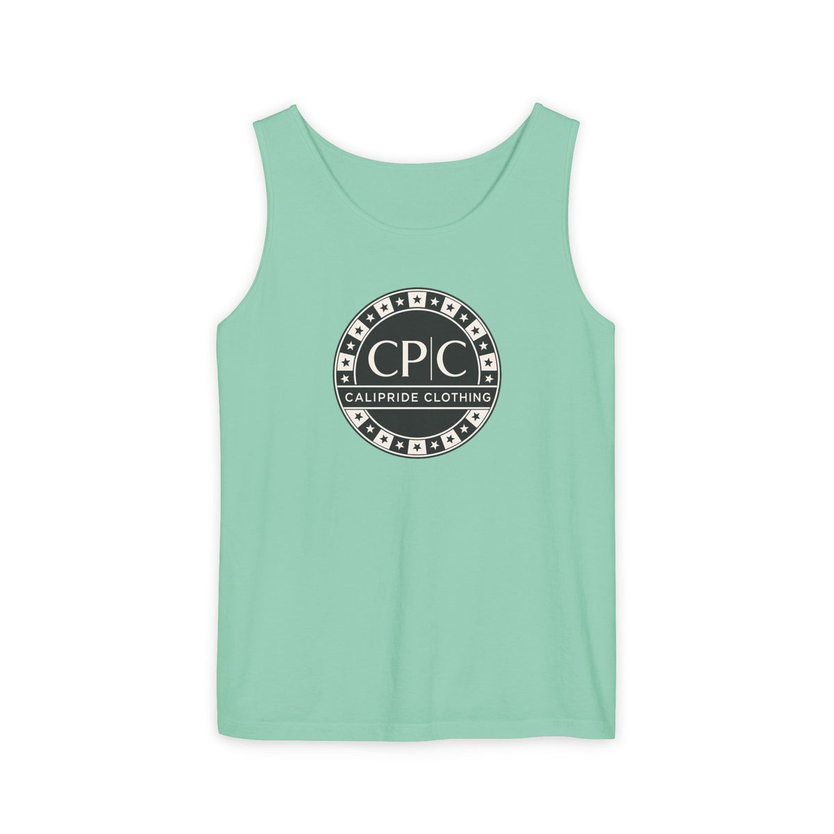 Surf & Beach Collection - Iconic CaliPride Clothing Signature Logo, Tank Top - CaliPride Clothing