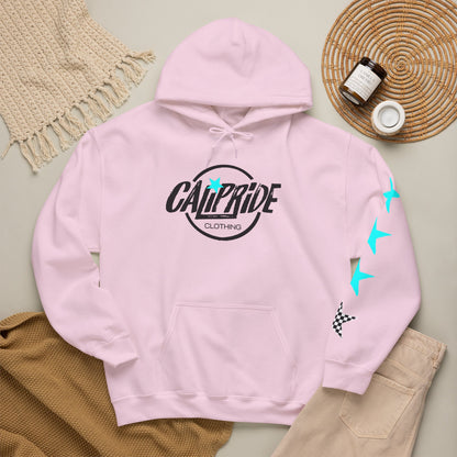 'West Coast Vibe' Graphic Hoodie w Stars - Multiple colors | CaliPride Clothing