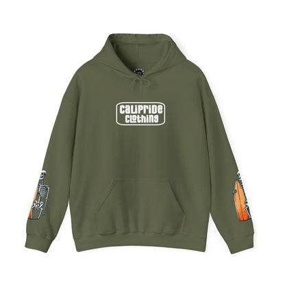 Surf & Beach Collection - Even After Death, I Ride, Premium Hoodie - CaliPride Clothing