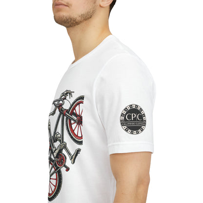 Skate & Surf Collection - Ride Til I Die, Skeleton Graphic T - Shirt - CaliPride Clothing