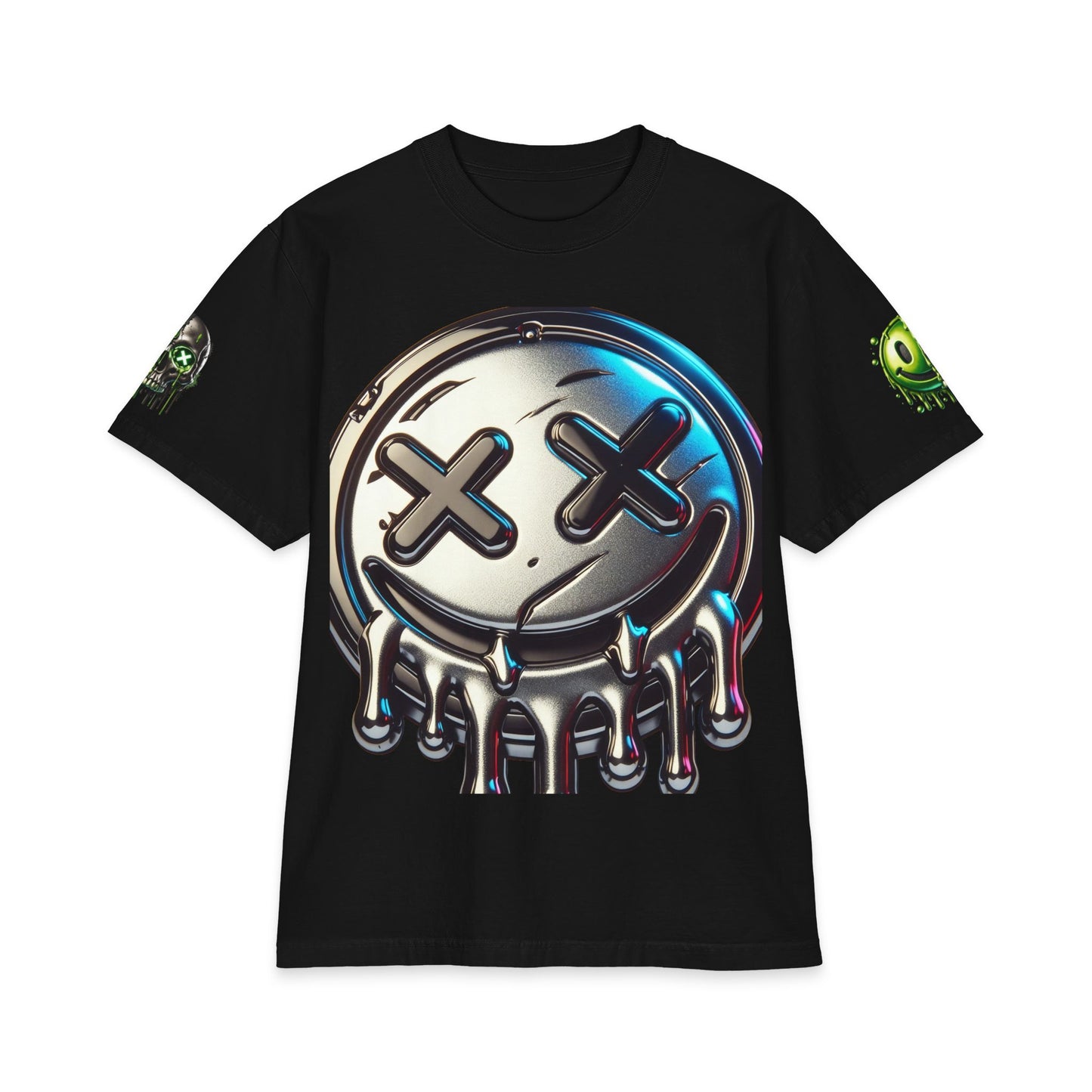 Copy of Urban Underground Collection - Neon Drip Tongue Out Graphic Tee — 4 way graphics, CaliPride Clothing Streetwear
