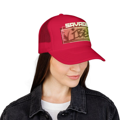 Urban Underground Collection - Bold & Big Color Vibes, Savage Vibe Foam Trucker Hat – DFT printing