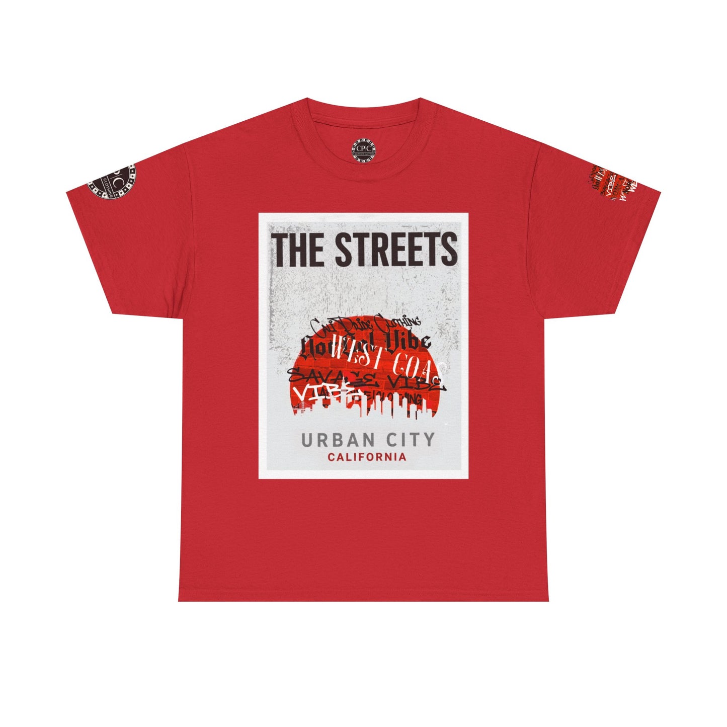 Urban Underground Collection - Skyline Series, "THE STREETS" Graphic T Shirt — CP|C Elite