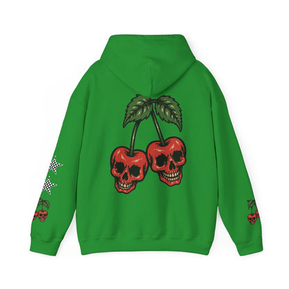 Skate & Surf Collection - Angry Cherry, Graphic Hoodie | CaliPride Clothing