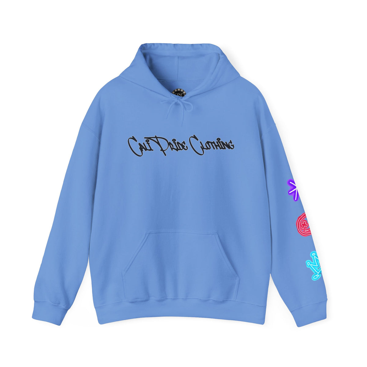 Skate & Surf Collection - Neon Skizzy Skater Graphic Hoodie, multiple colors | CaliPride Clothing